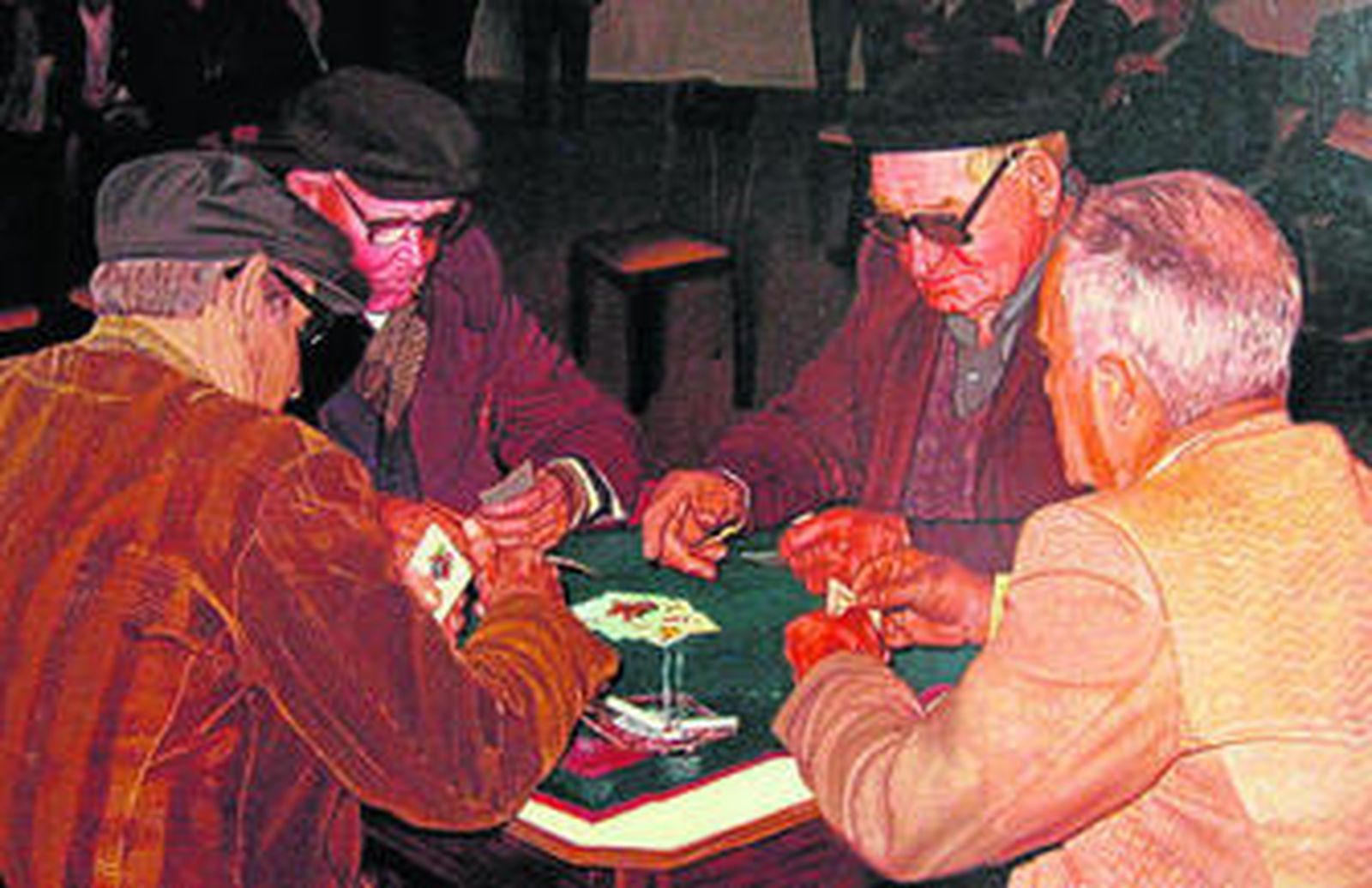 La obra 'La cuatrola', una de las piezas que se puede visitar en la exposición.