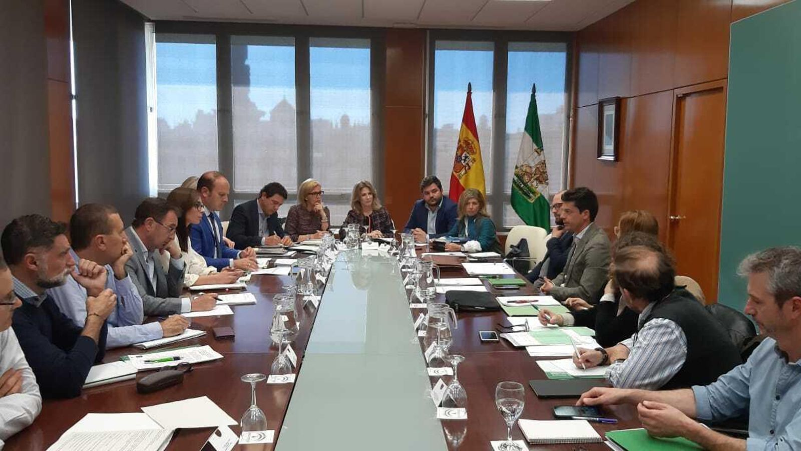 Un instante de la reunión técnica de la ITI celebrada el pasado día 18. Un instante de la reunión técnica de la ITI celebrada el pasado día 18.