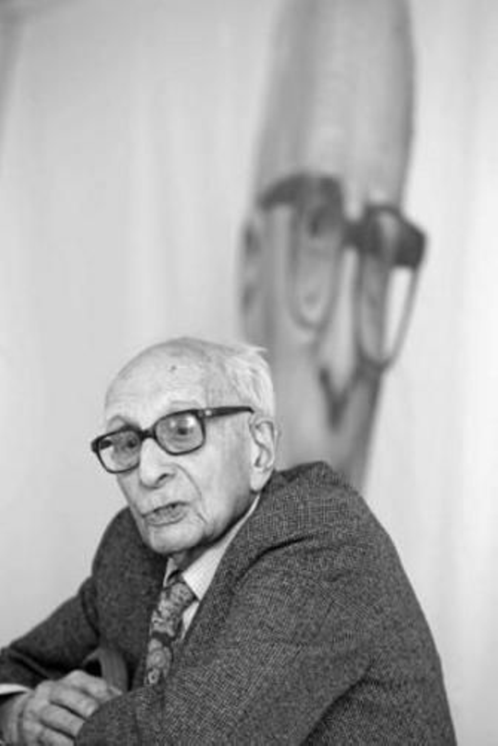 Lévi-Strauss, fotografiado en París en 2005.