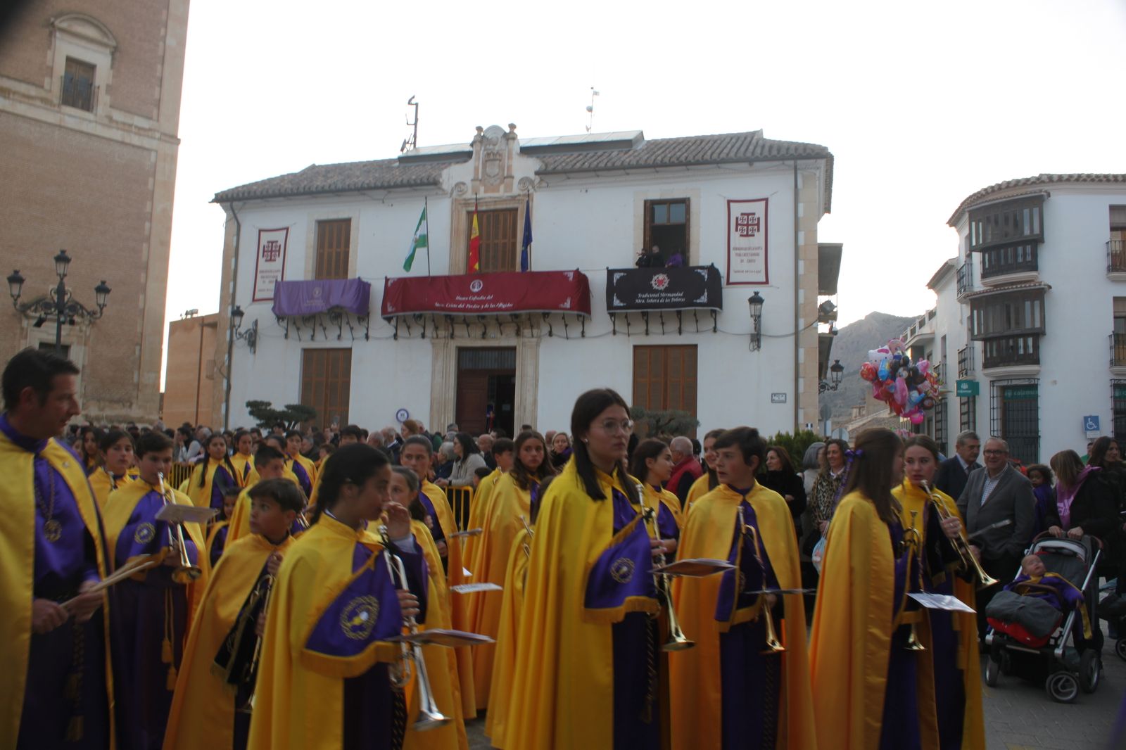 Las imágenes de las procesiones del Jueves Santo en Vélez Rubio
