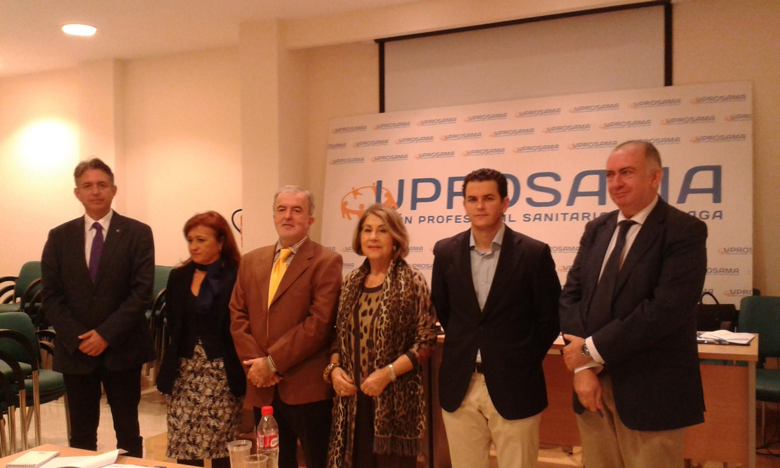 Representantes de los colectivos.