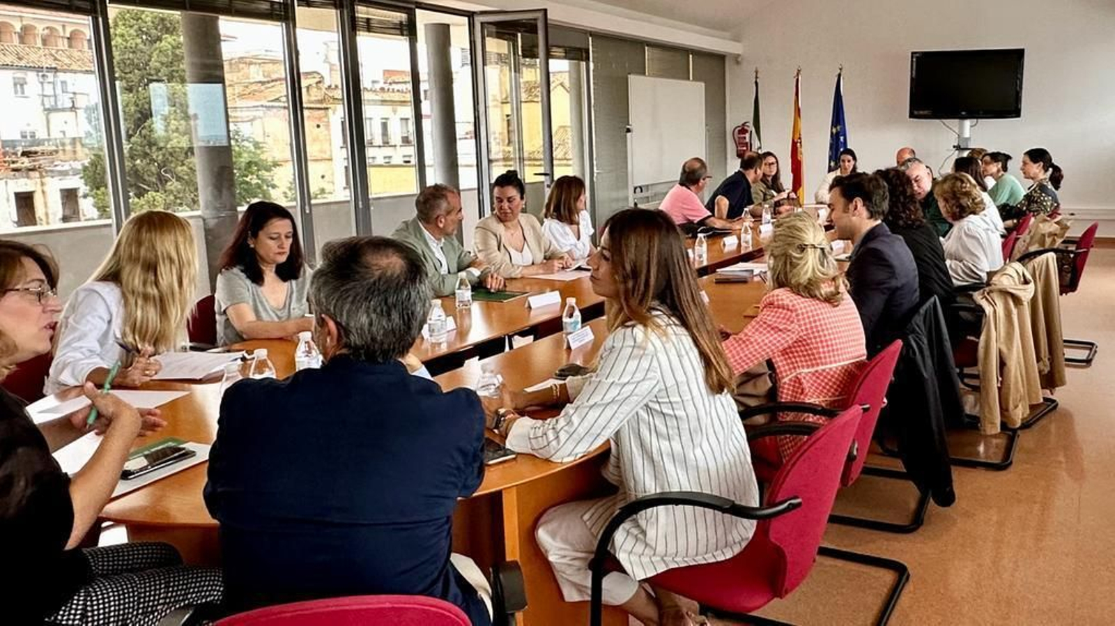 Reunión del foro provincial para la integración de personas migrantes en Córdoba.