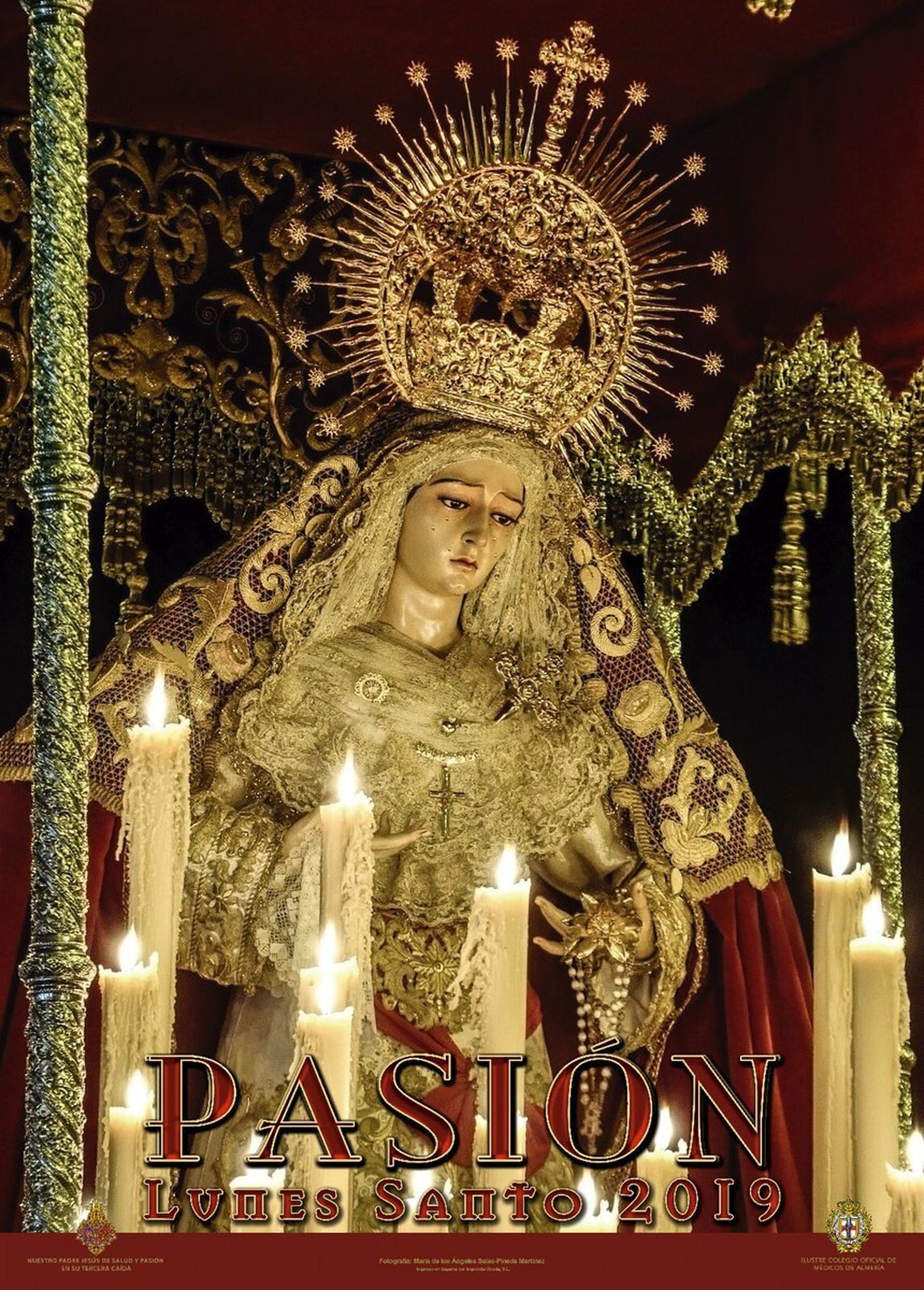 Cartel Pasión Lunes Santo 2019.