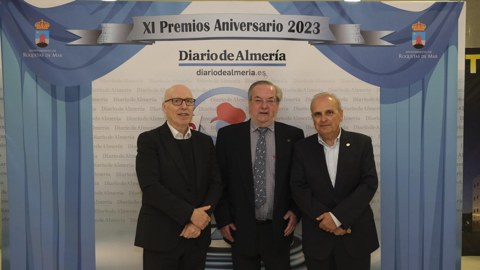 Imágenes de la Gala Aniversario de Diario de Almería, en Roquetas