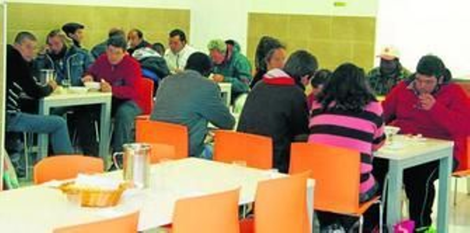 Cuando comer caliente es un lujo