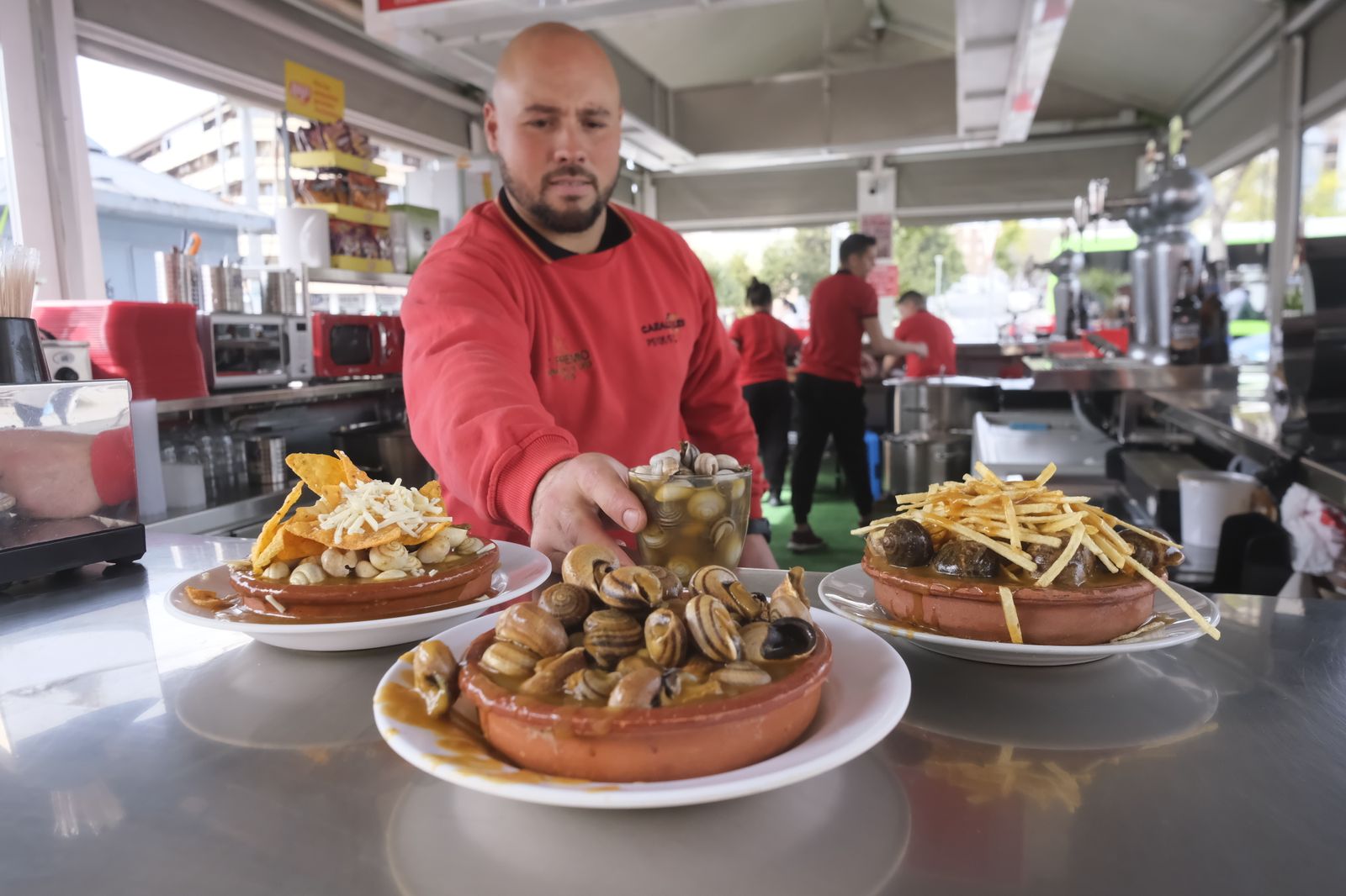 Primer día de la temporada 2023 de caracoles en Córdoba, en imágenes