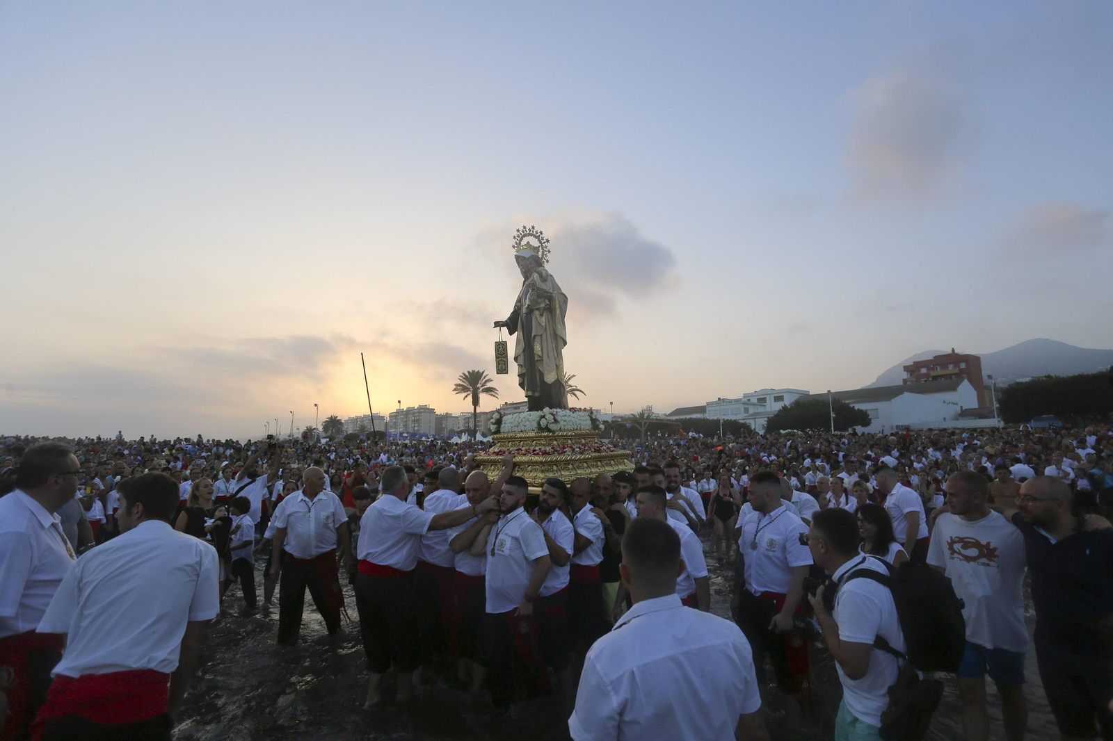 Las fotos de las procesiones de la Virgen del Carmen en Málaga