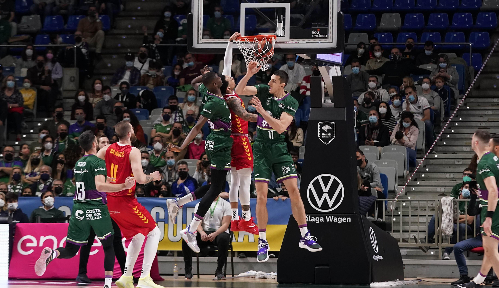 Las fotos del Unicaja-UCAM Murcia