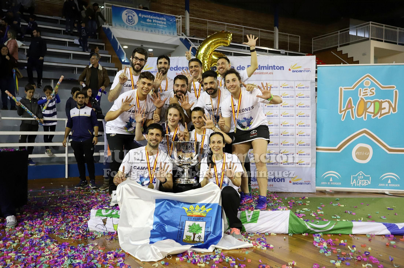 El IES Recreativo La Orden gana su sexto título de liga, en imágenes