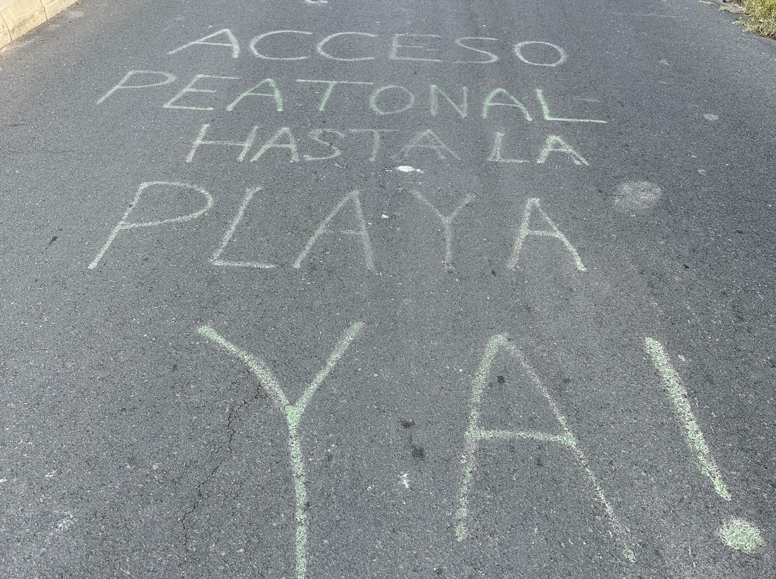 Pintada reivindicativa