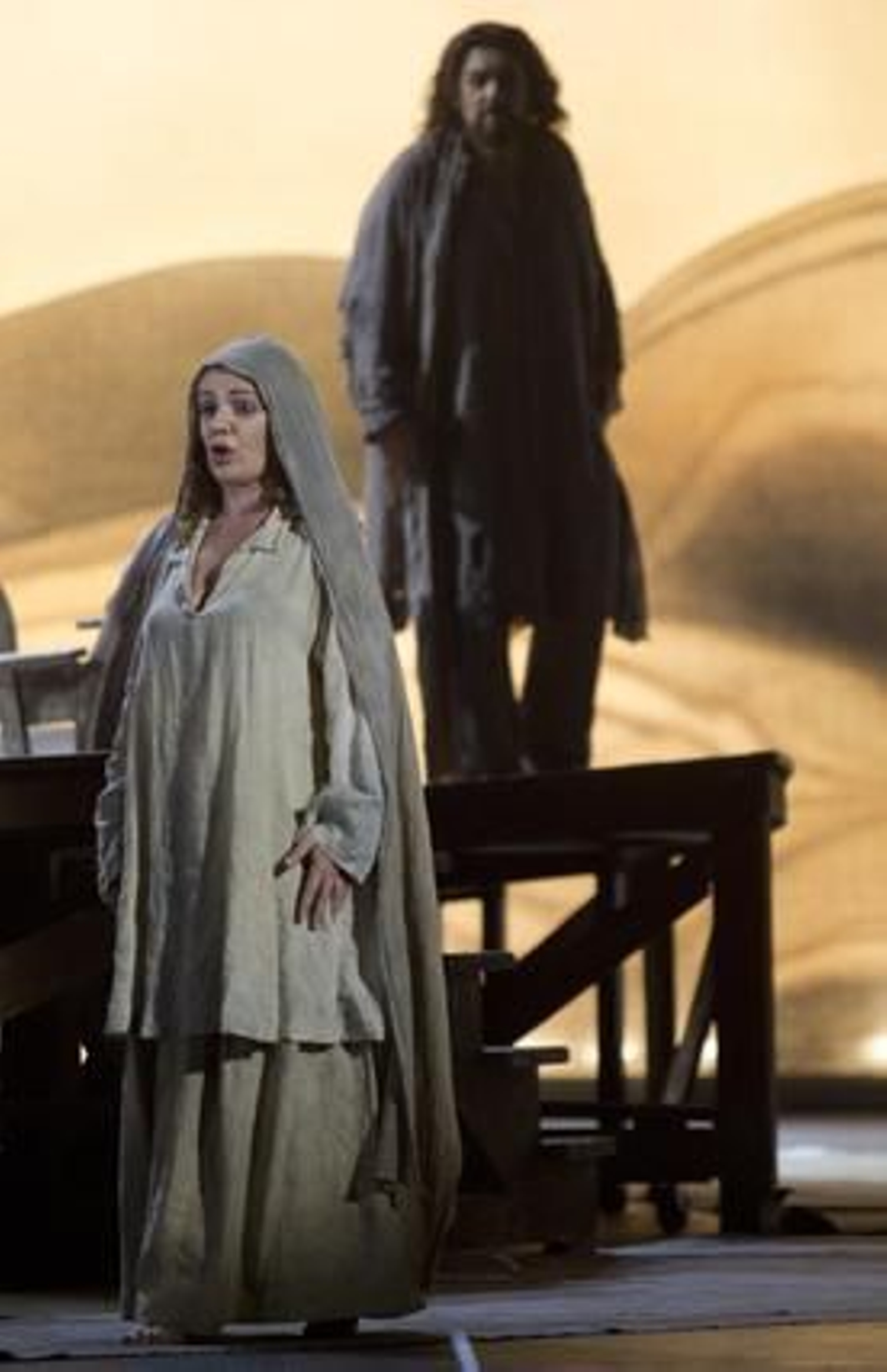 Imágenes del ensayo general de 'Thaïs', de Jules Massenet. / Antonio Pizarro