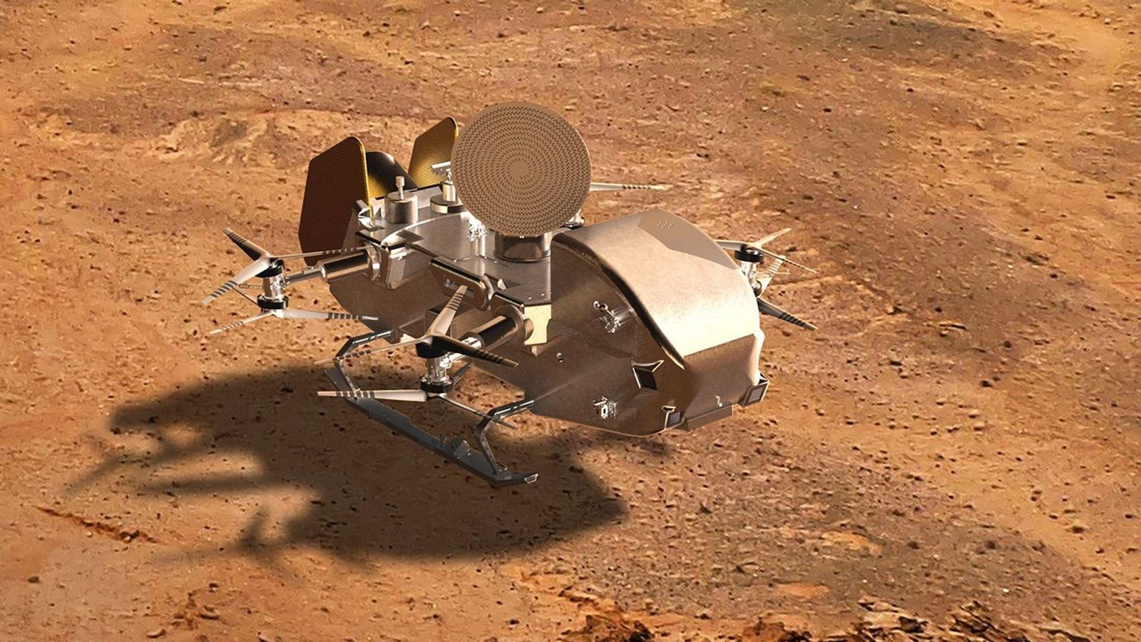 La misión Dragonfly de la NASA