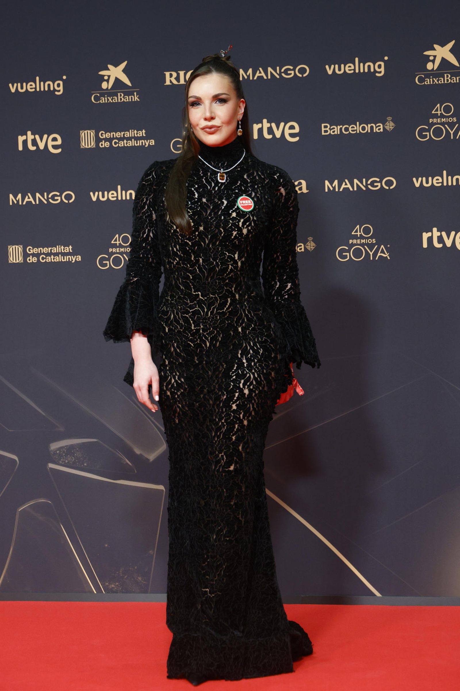 Inés Hernand en los Premios Goya 2026.