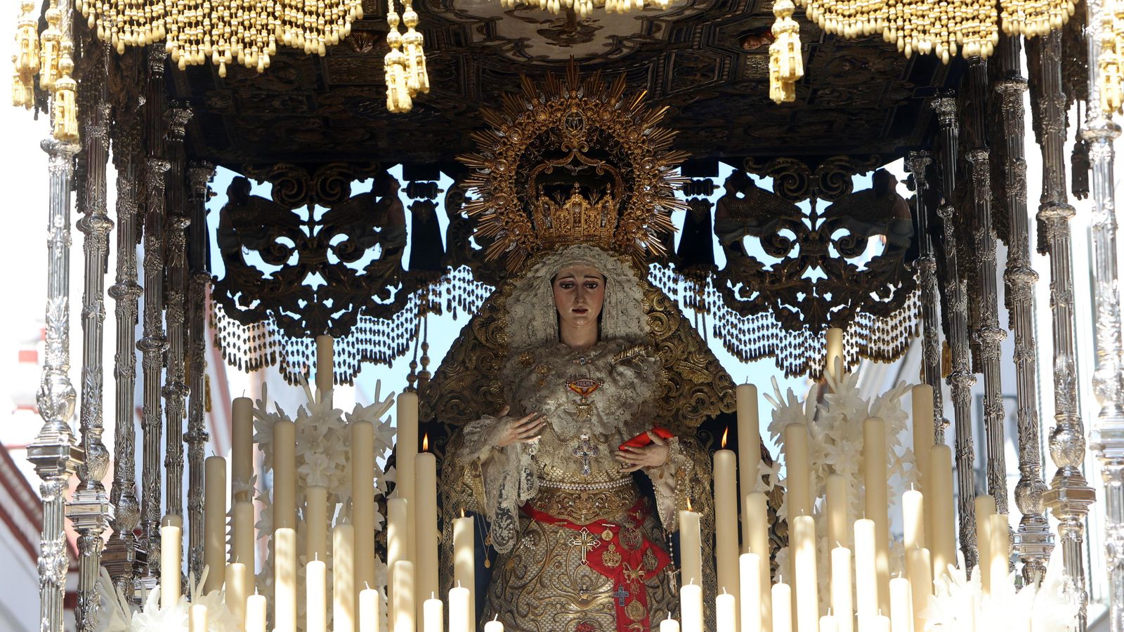 Una imagen de la Hermandad del Buen Fin en la Semana Santa de Sevilla de 2023.