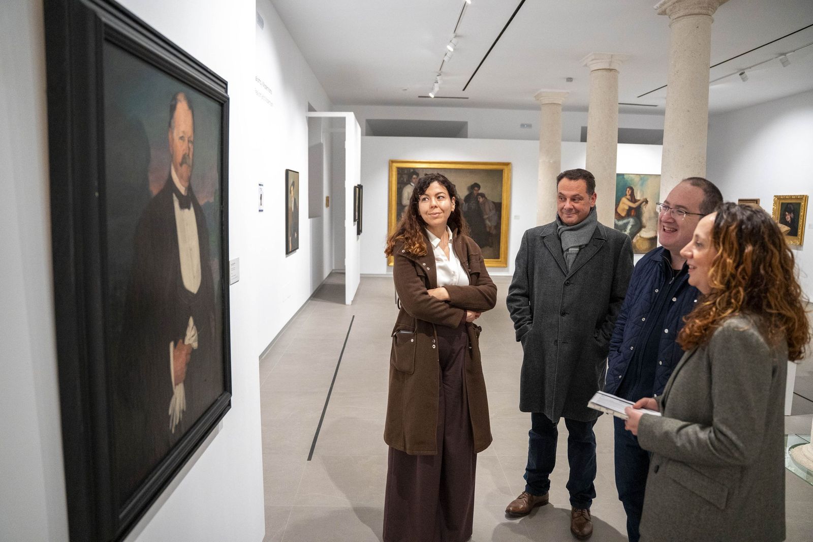 Fotogalería de la nueva obra de Zuloaga de la familia Cosentino en el MUREC