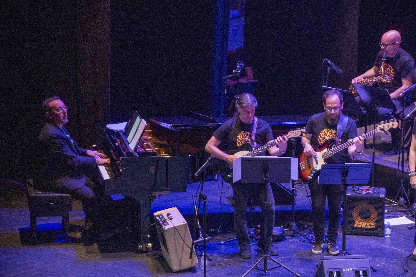 Formación de Clasijazz con Pablo Mazuecos al piano.