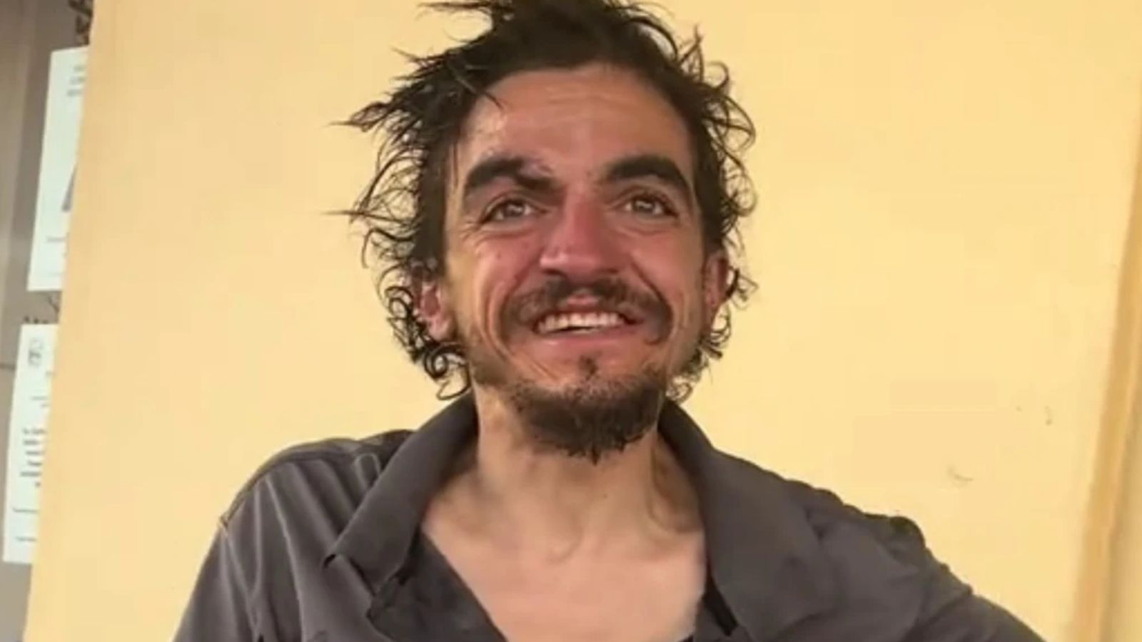 El actor Tyler Chase, de 32 años, malvive en la calle.