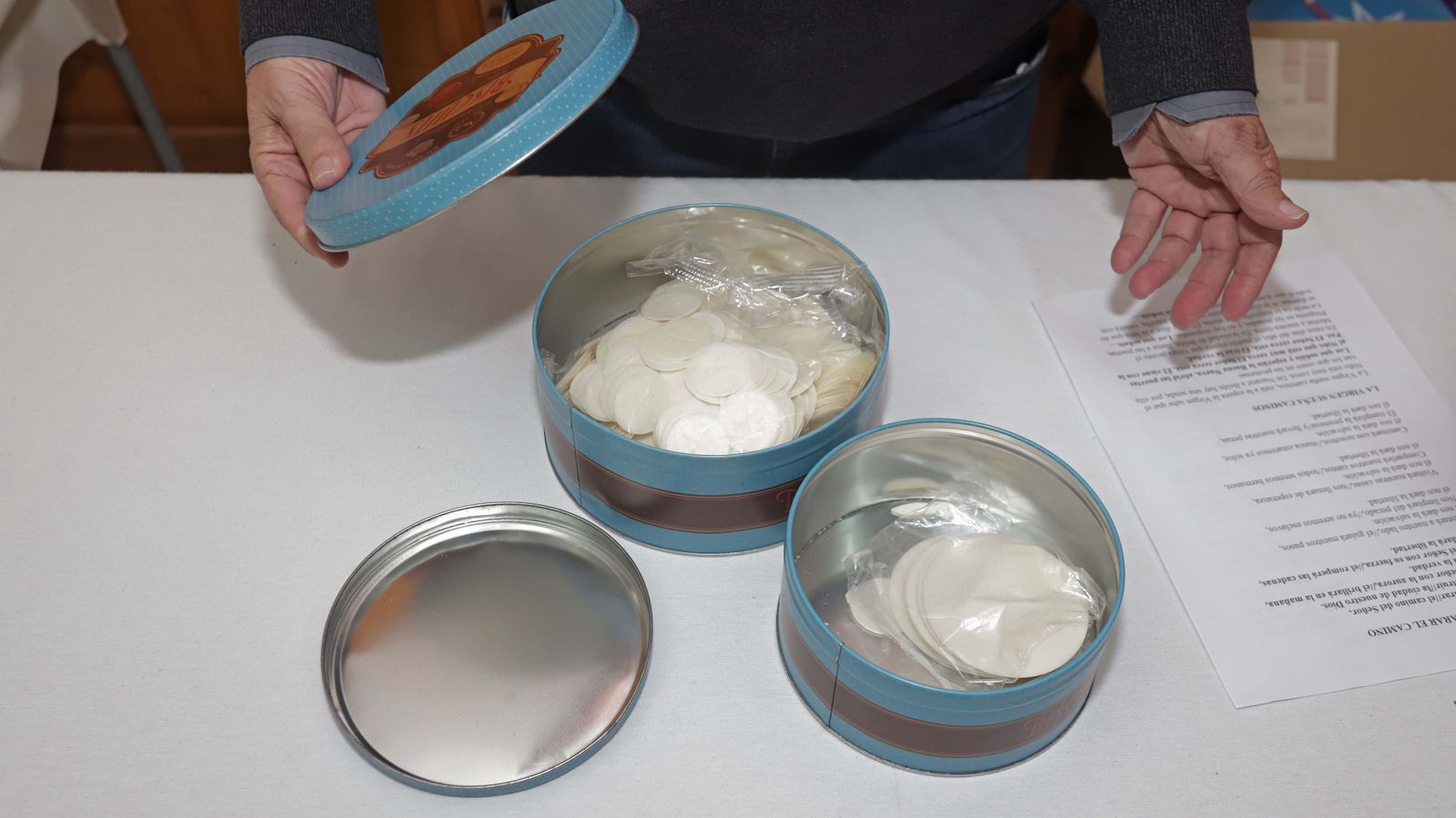 Fotos de los desperfectos en la parroquia de San Miguel en Algeciras