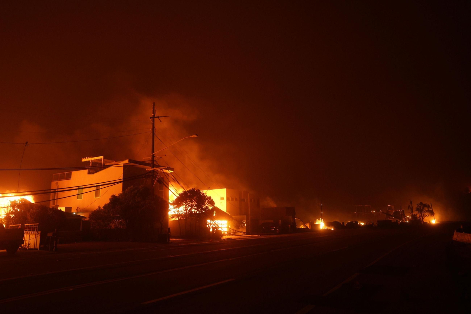 Las impactantes imágenes de los incendios de California