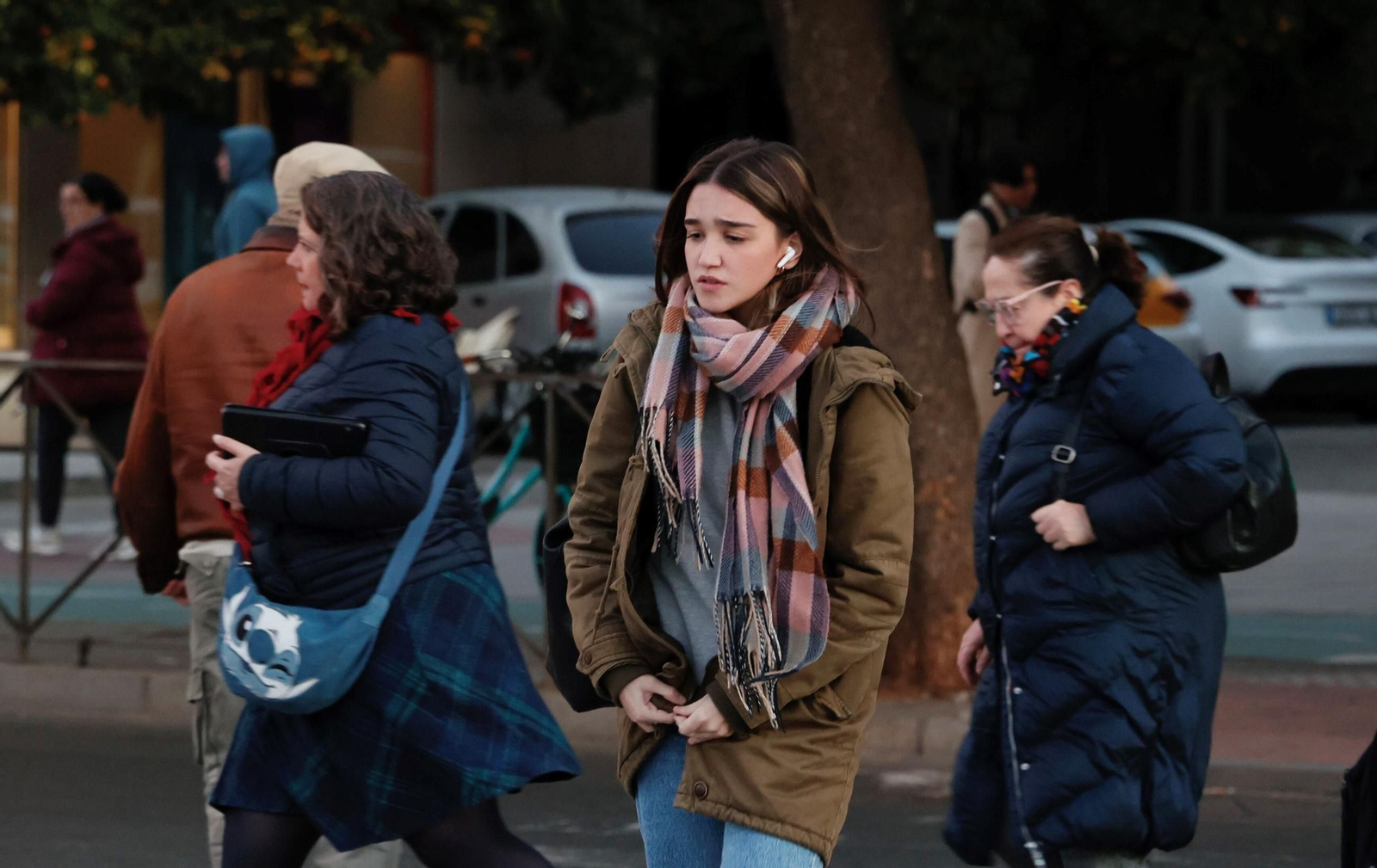 Las imágenes del frío en Sevilla