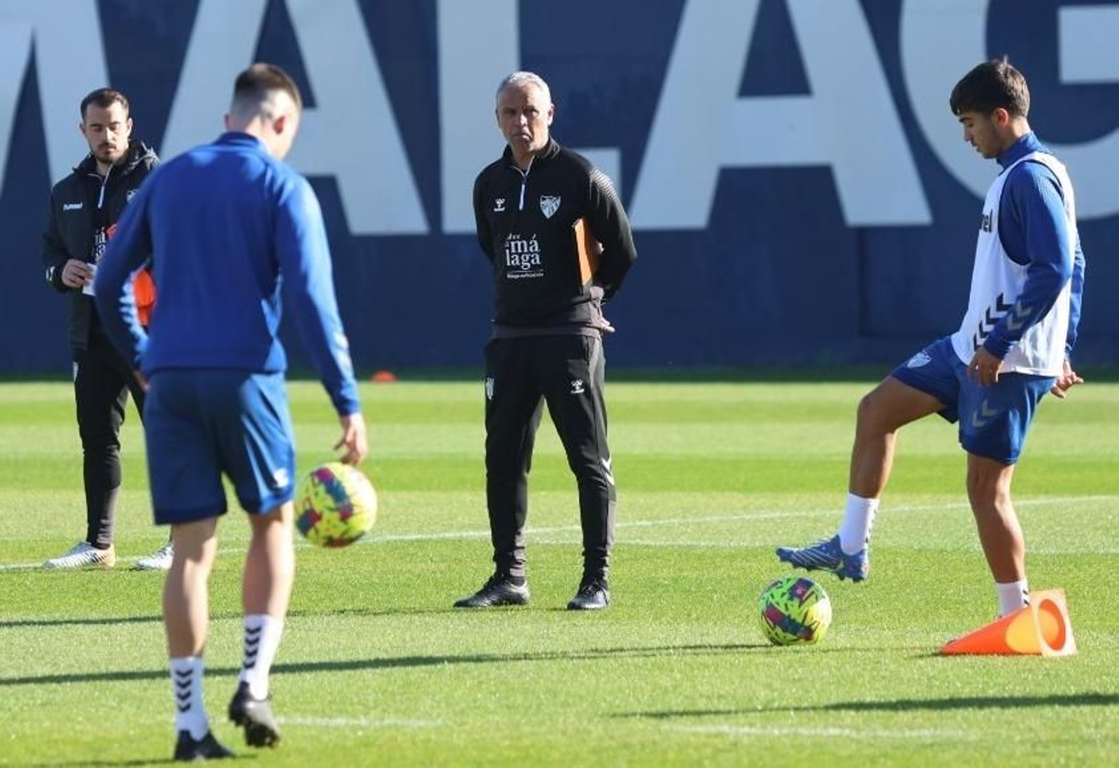 Juande y Chavarría, brotes verdes en el Málaga CF