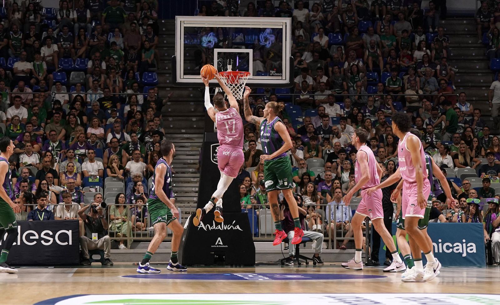 El Unicaja-Joventut, en fotos