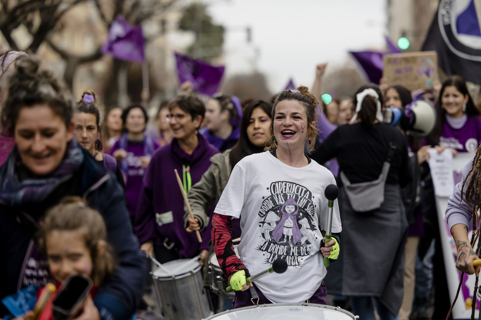 Las imágenes de la manifestación del 8M en Cádiz.