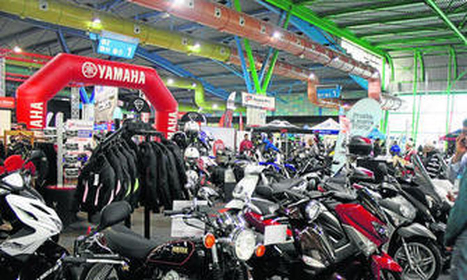 Uno de los expositores instalados en el Palacio de Ferias y Congresos de Málaga.