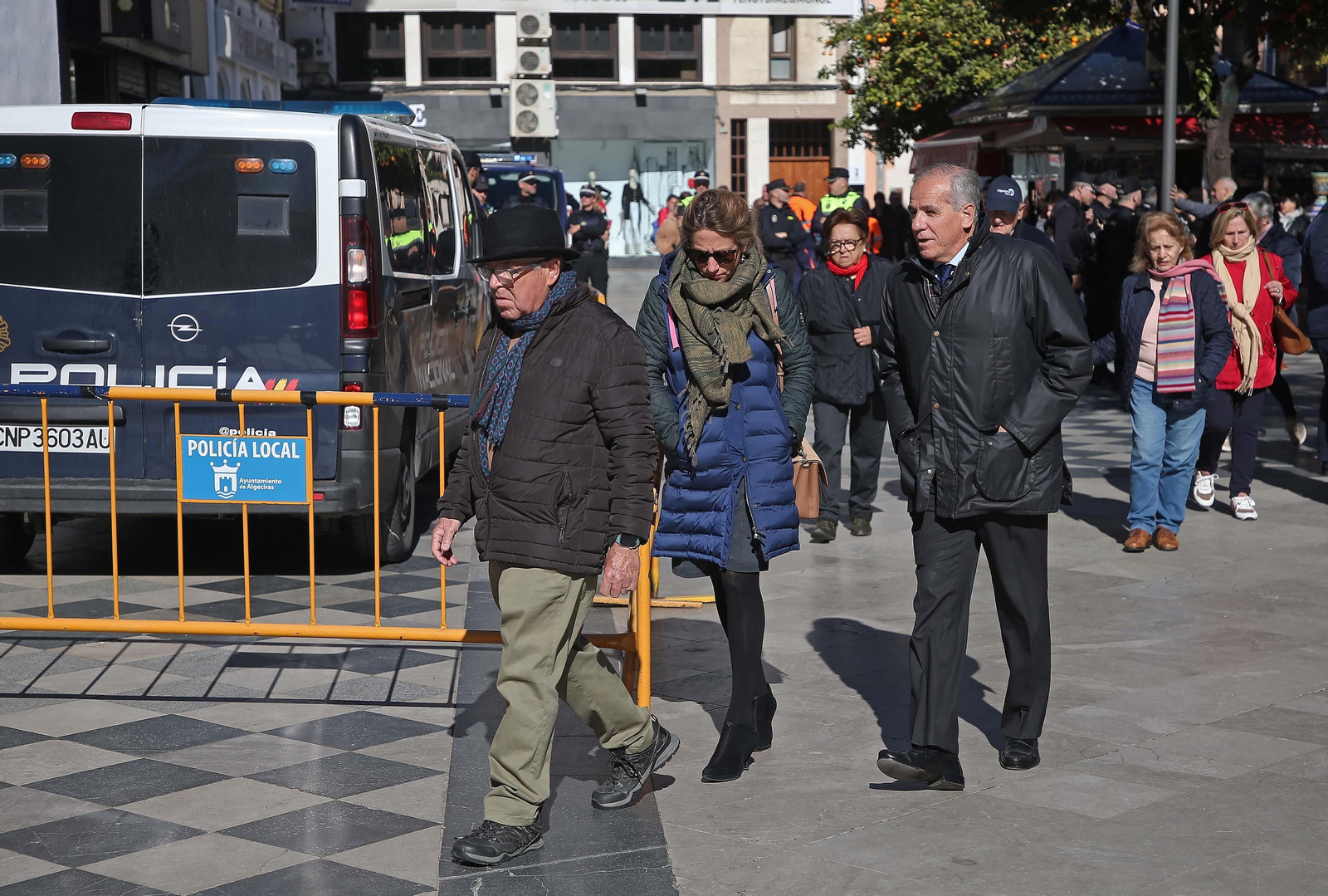 Fotos del funeral de Diego Valencia en Algeciras