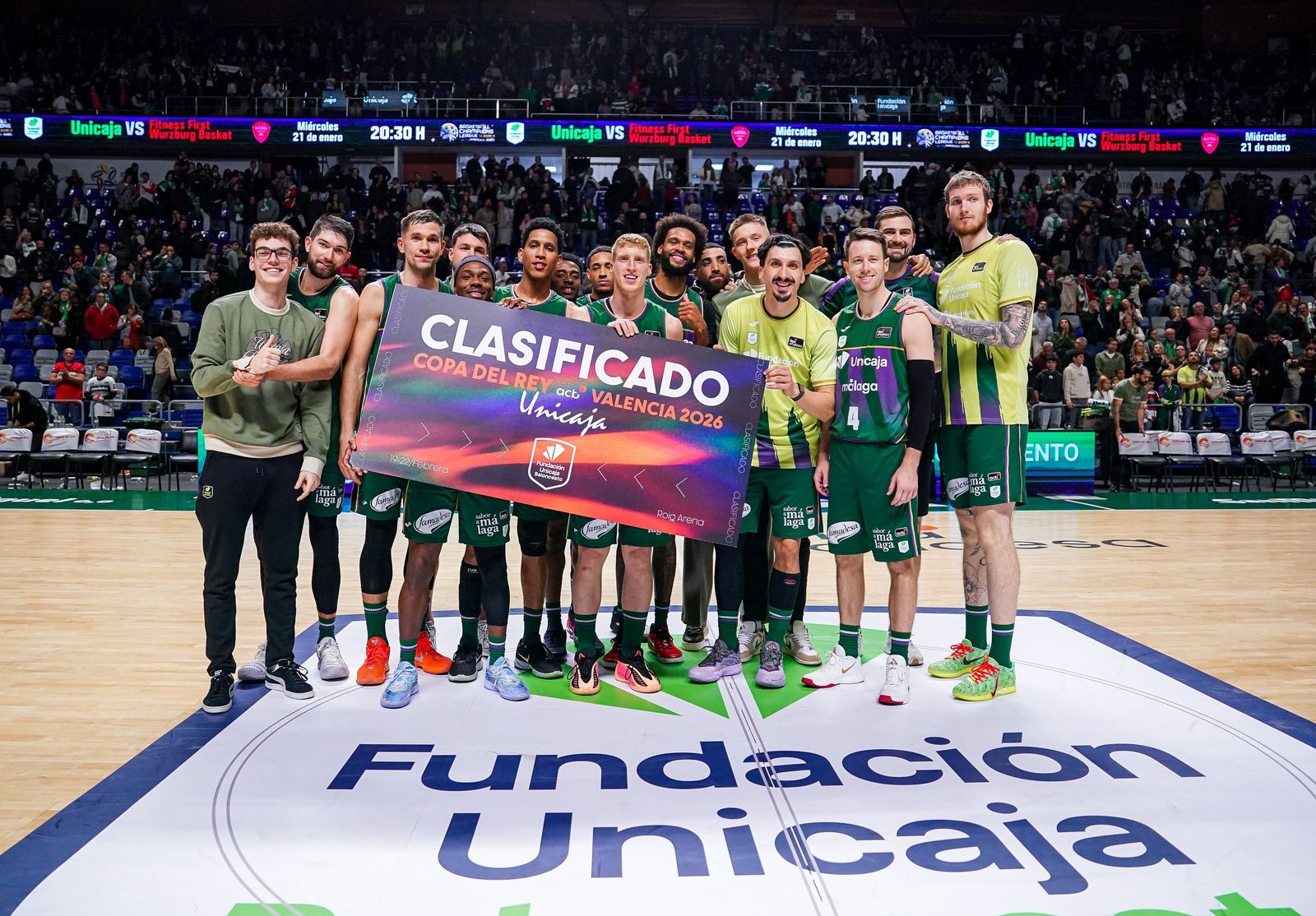 El Unicaja-Covirán Granada, en fotos