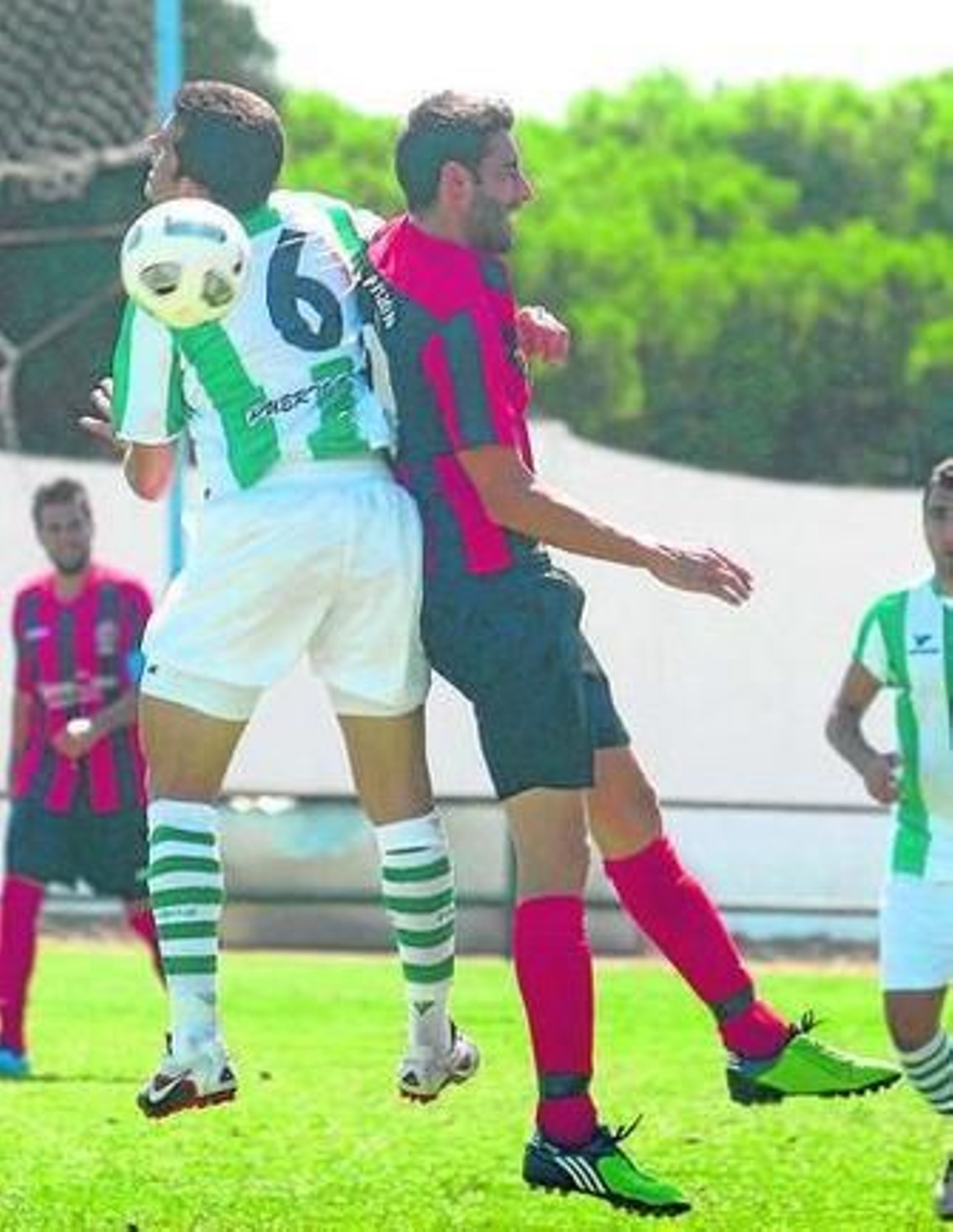 Competido partido el que se disputó en la matinal palerma.