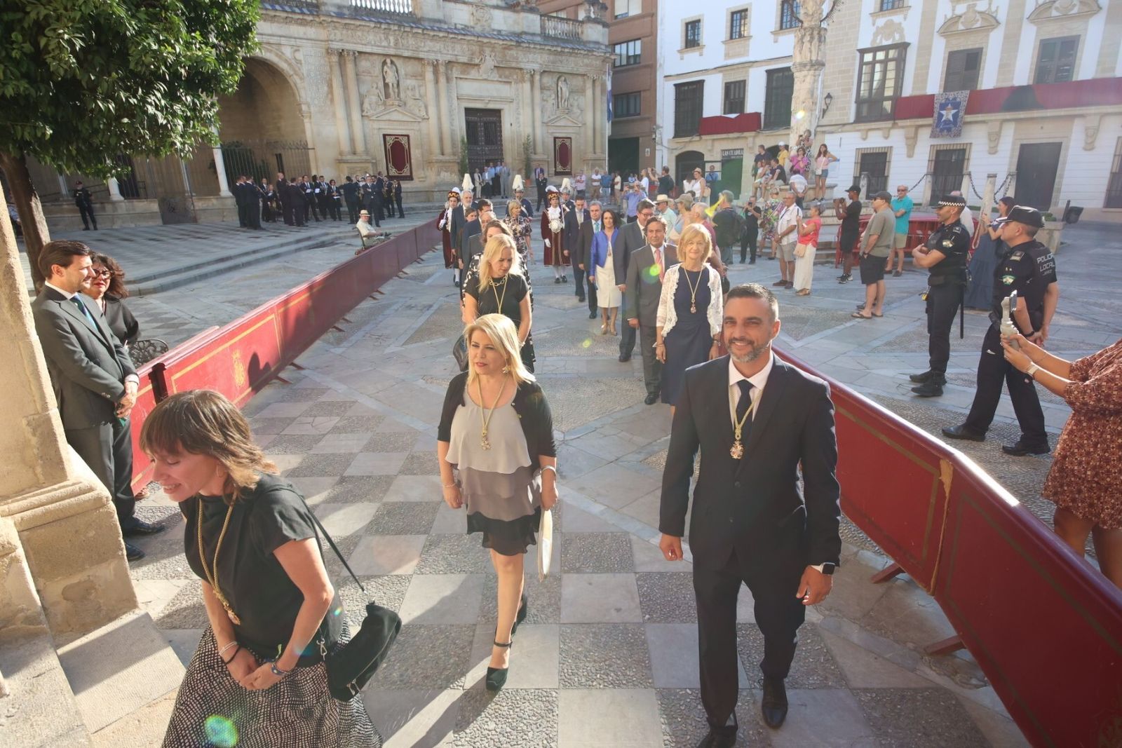 Traslado del Pendón en el día del patrón San Dionisio en Jerez