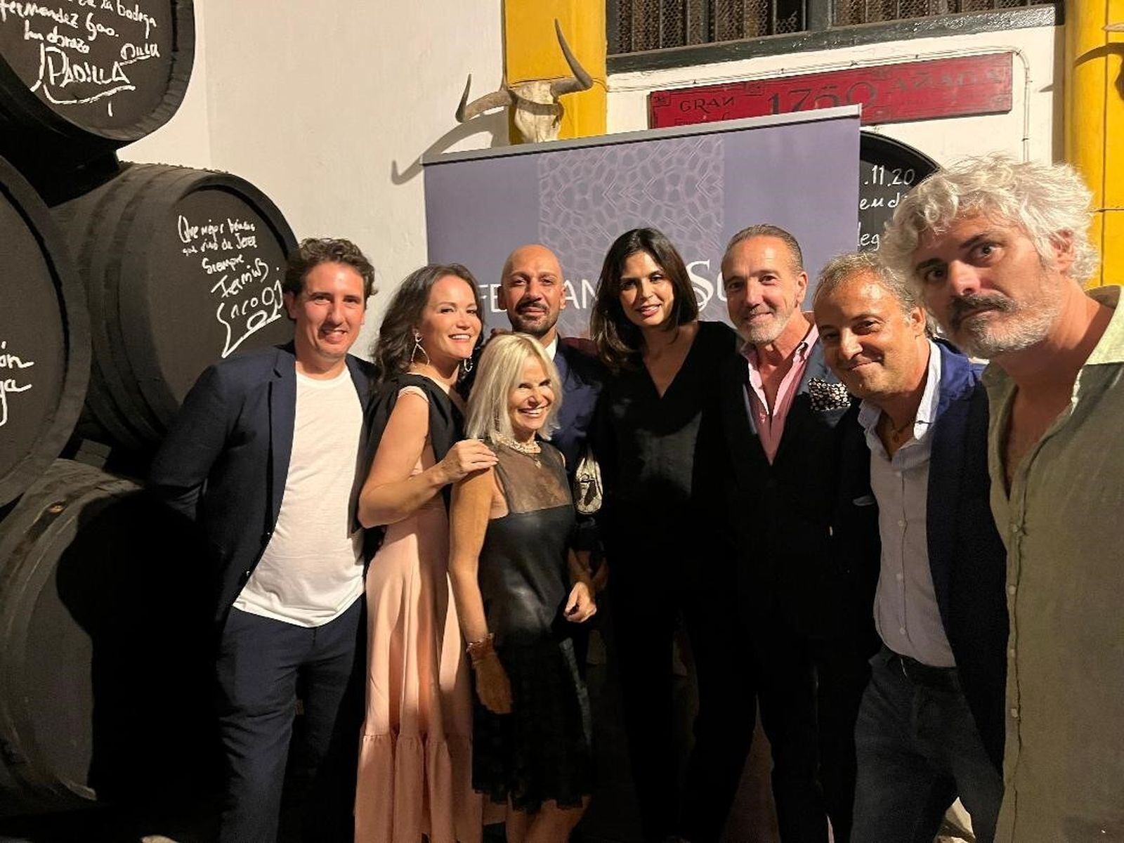 Paco Liñán, Esperanza Soria, María Eugenia Martínez de Irujo, Fernando Soto, María Reyes, Germán Orts, Narcís Rebollo y Alfredo Tobia.