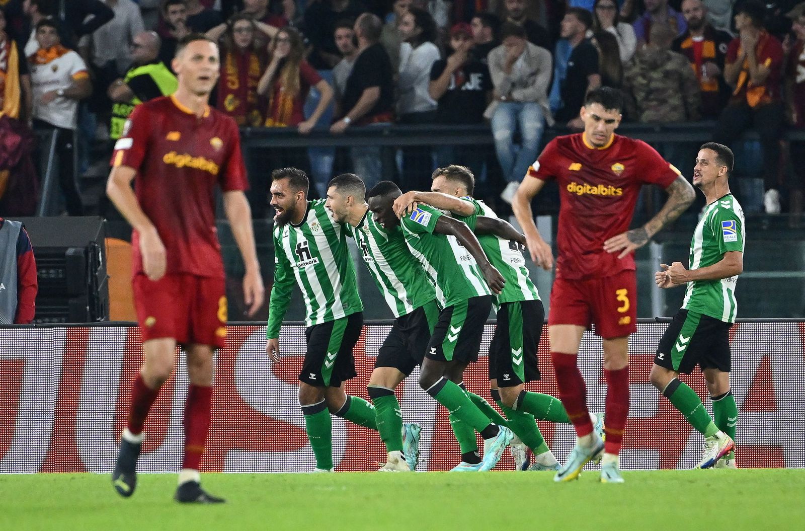 Las fotos del Roma-Betis de la Europa League