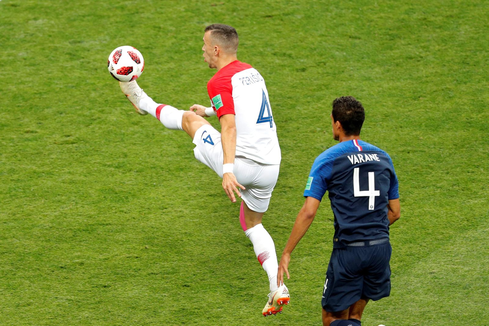 El Francia-Croacia de la final del Mundial de Rusia, en imágenes