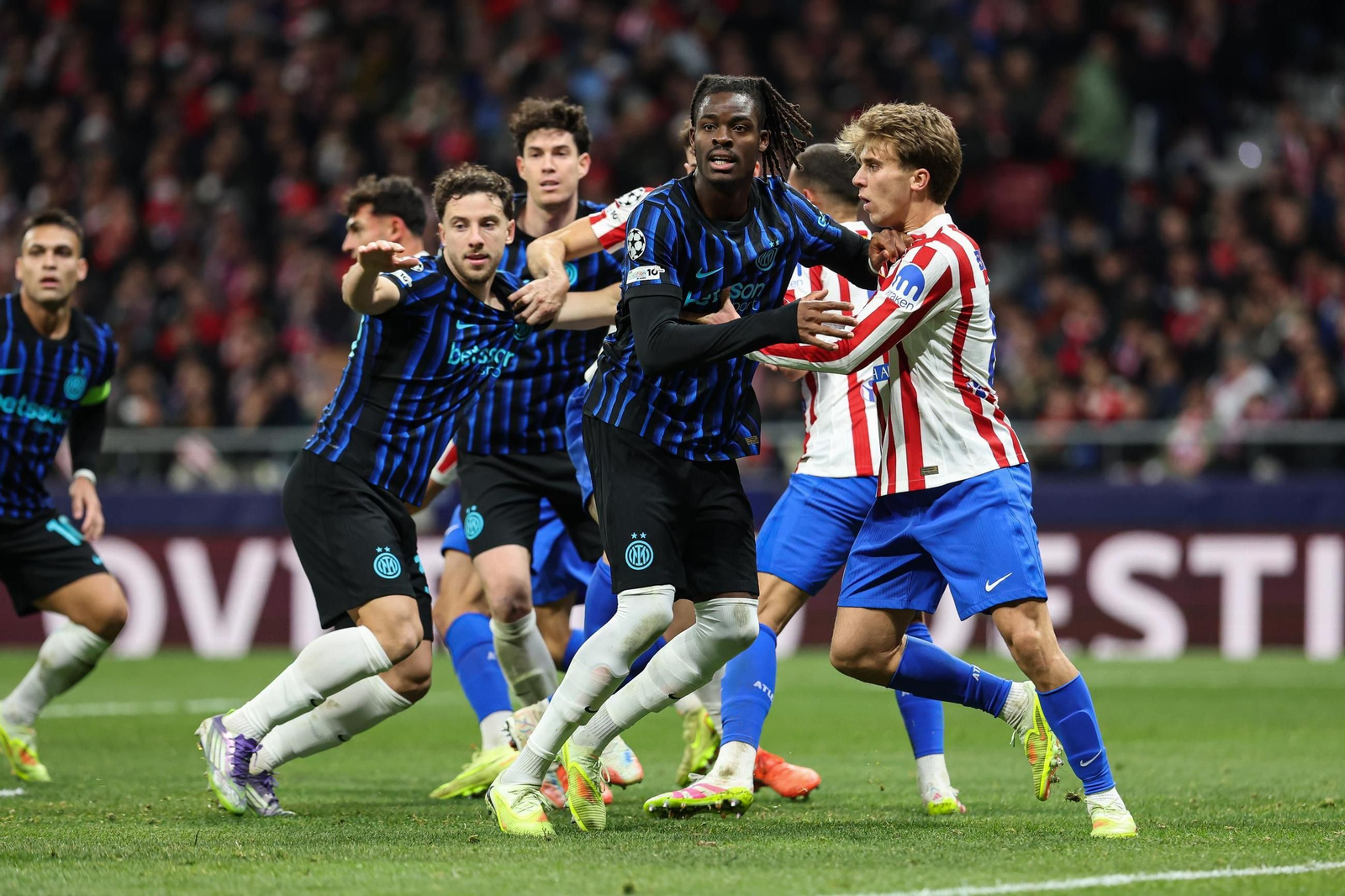 Las fotos del Atlético de Madrid-Inter