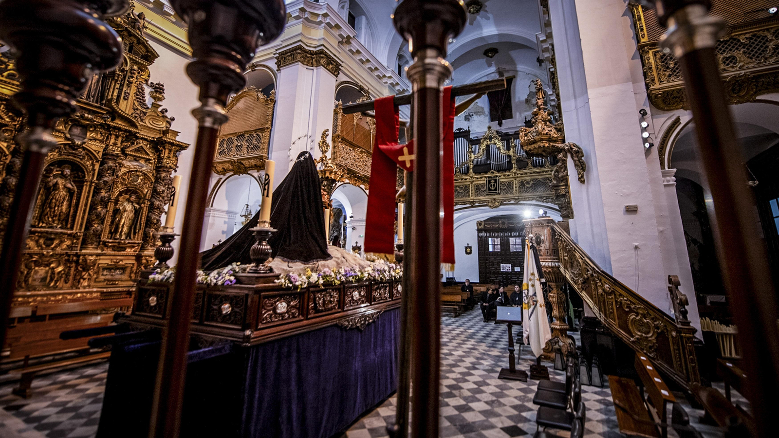Congregación Ecce Mater Tua. Sábado Santo. Semana Santa de Cádiz. 2024