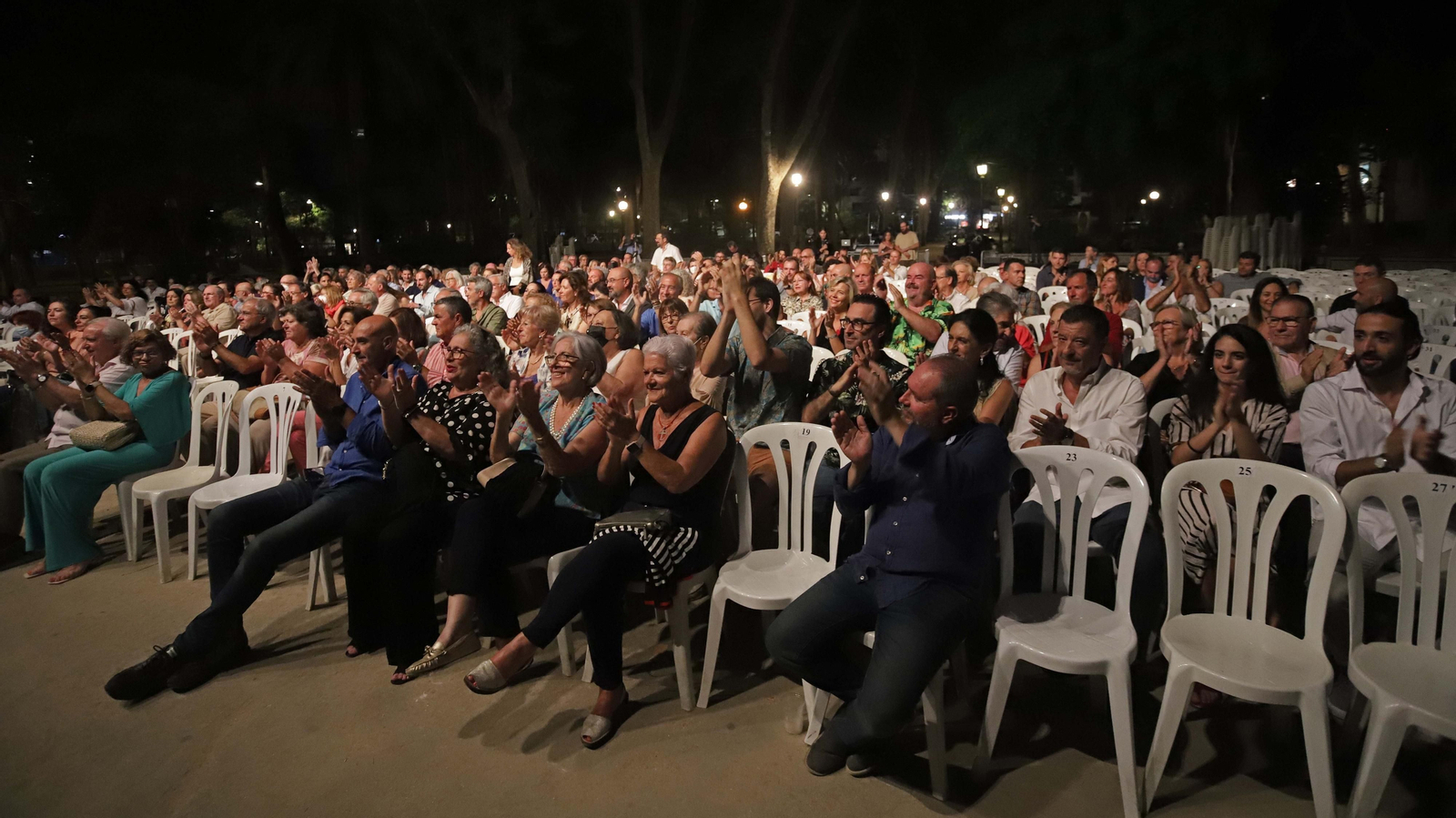 Fotos de ambiente en el espectáculo 'Paqueando' de José Mari Banderas y Diego Amador en Algeciras