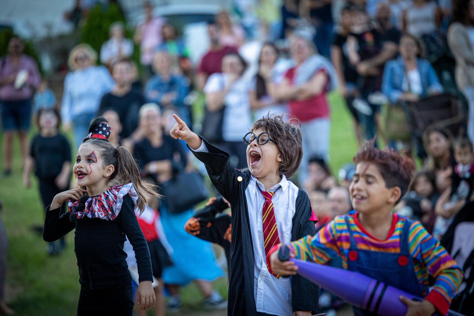 Las imágenes de la Noche de las Calabazas de Halloween en San Fernando