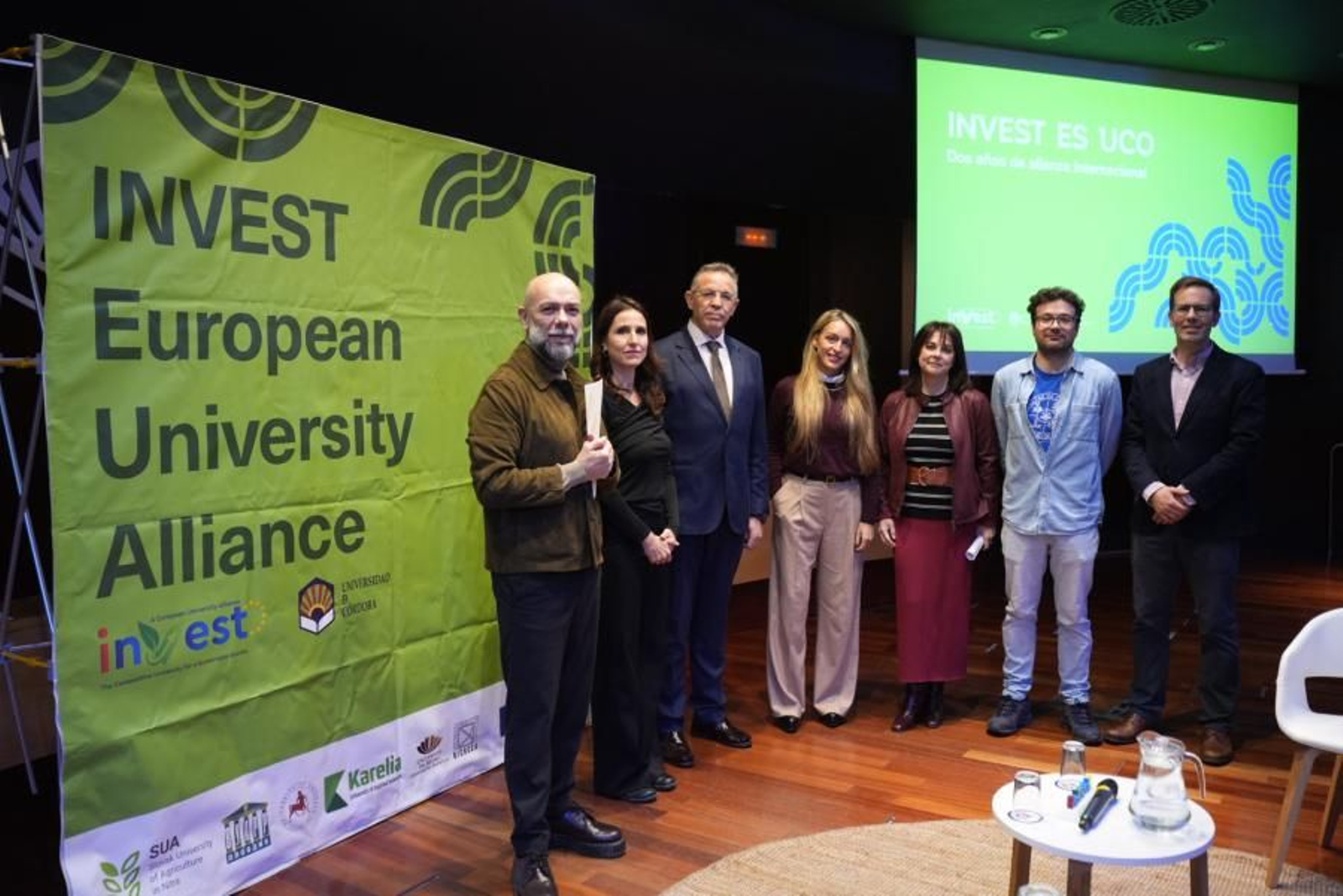 Participantes en el acto de la Alianza Invest.