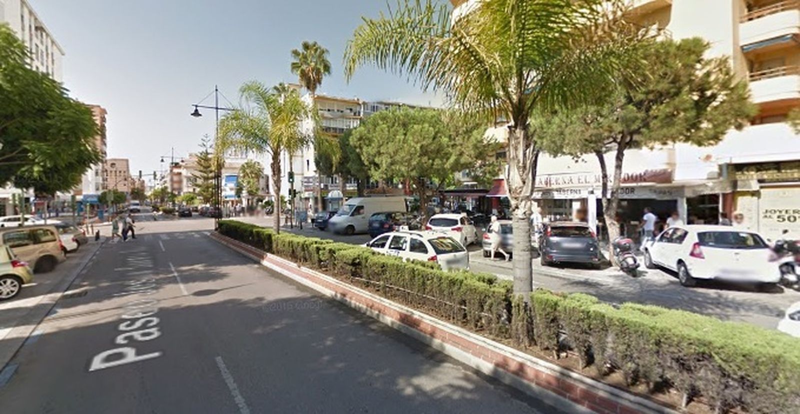 La avenida Jesús Santos Rein en Fuengirola