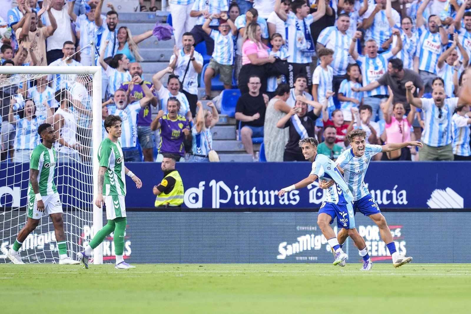 Las mejores fotos del Málaga-Betis