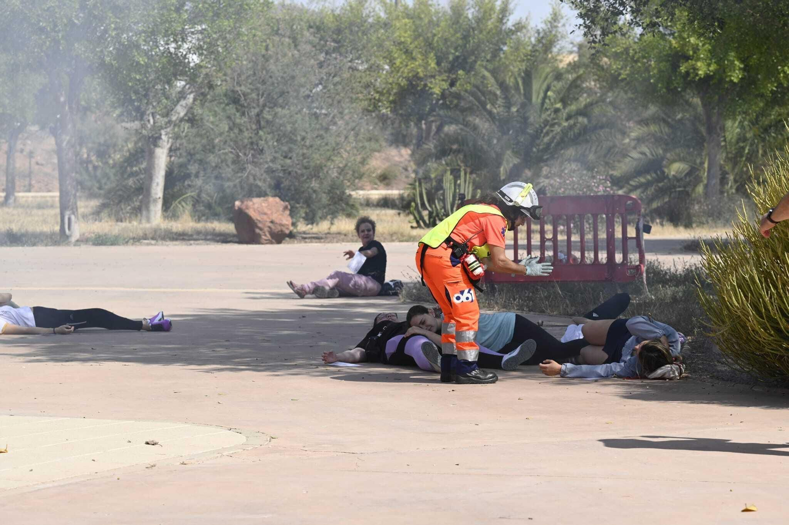 Explosión en la Feria con 30 víctimas: así es la respuesta a una emergencia colectiva en Almería Explosión en la Feria con 30 víctimas: así es la respuesta a una emergencia colectiva en Almería