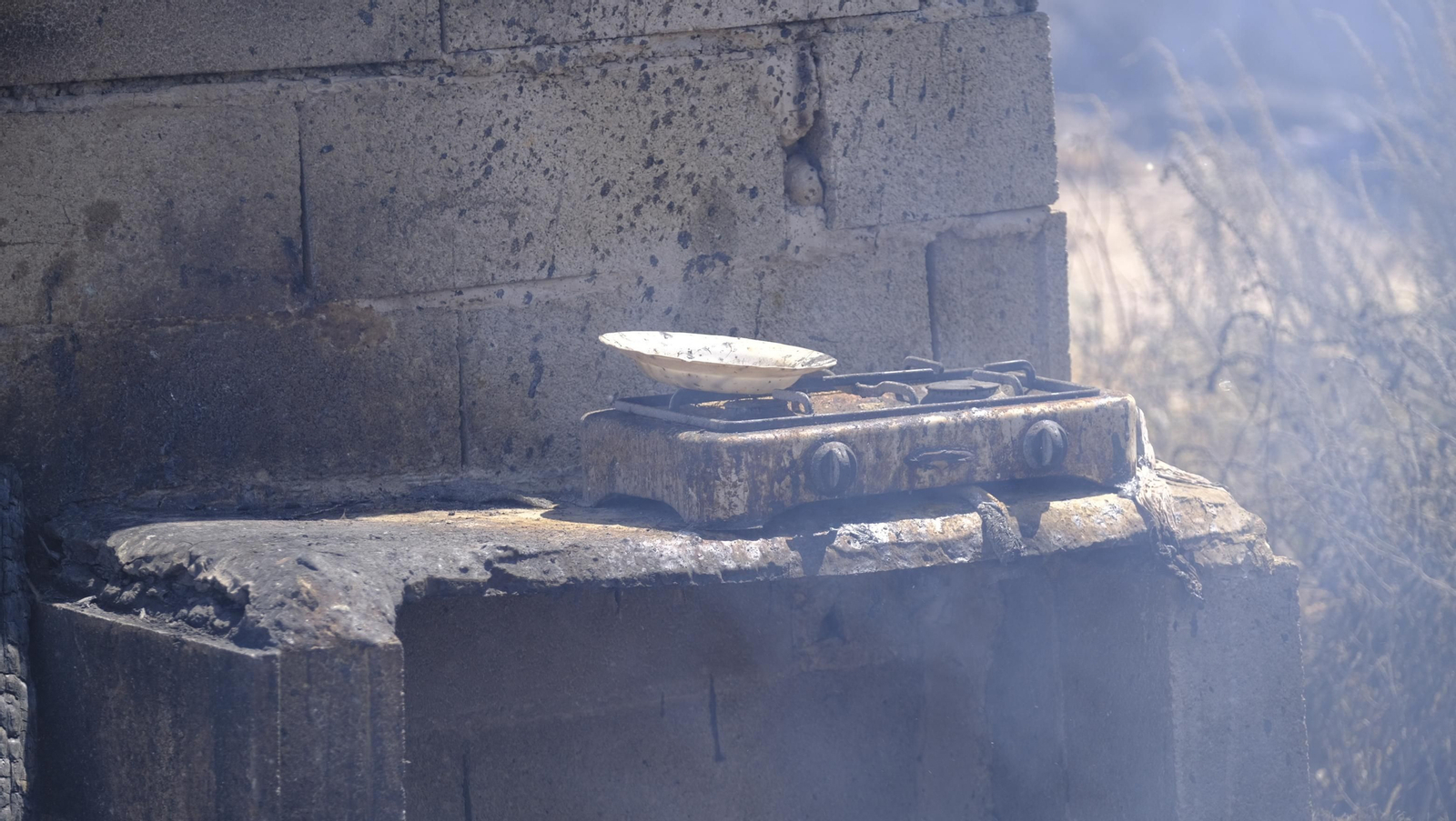 Fotogalería incendio asentamiento de chabolas en Atochares-Níjar (Almería)