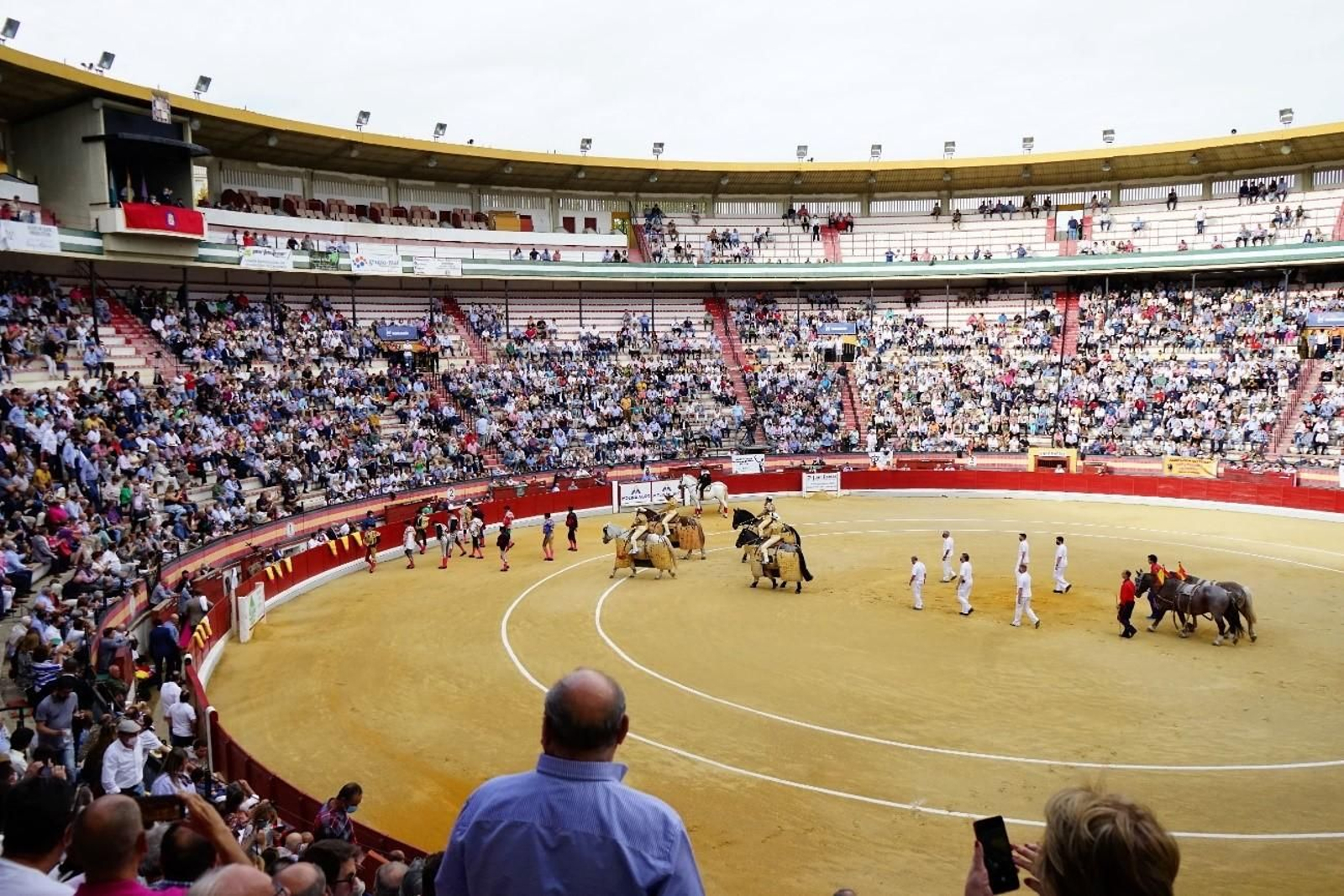 Imagen de archivo de la plaza de Toros de Jaén. Imagen de archivo de la plaza de Toros de Jaén.