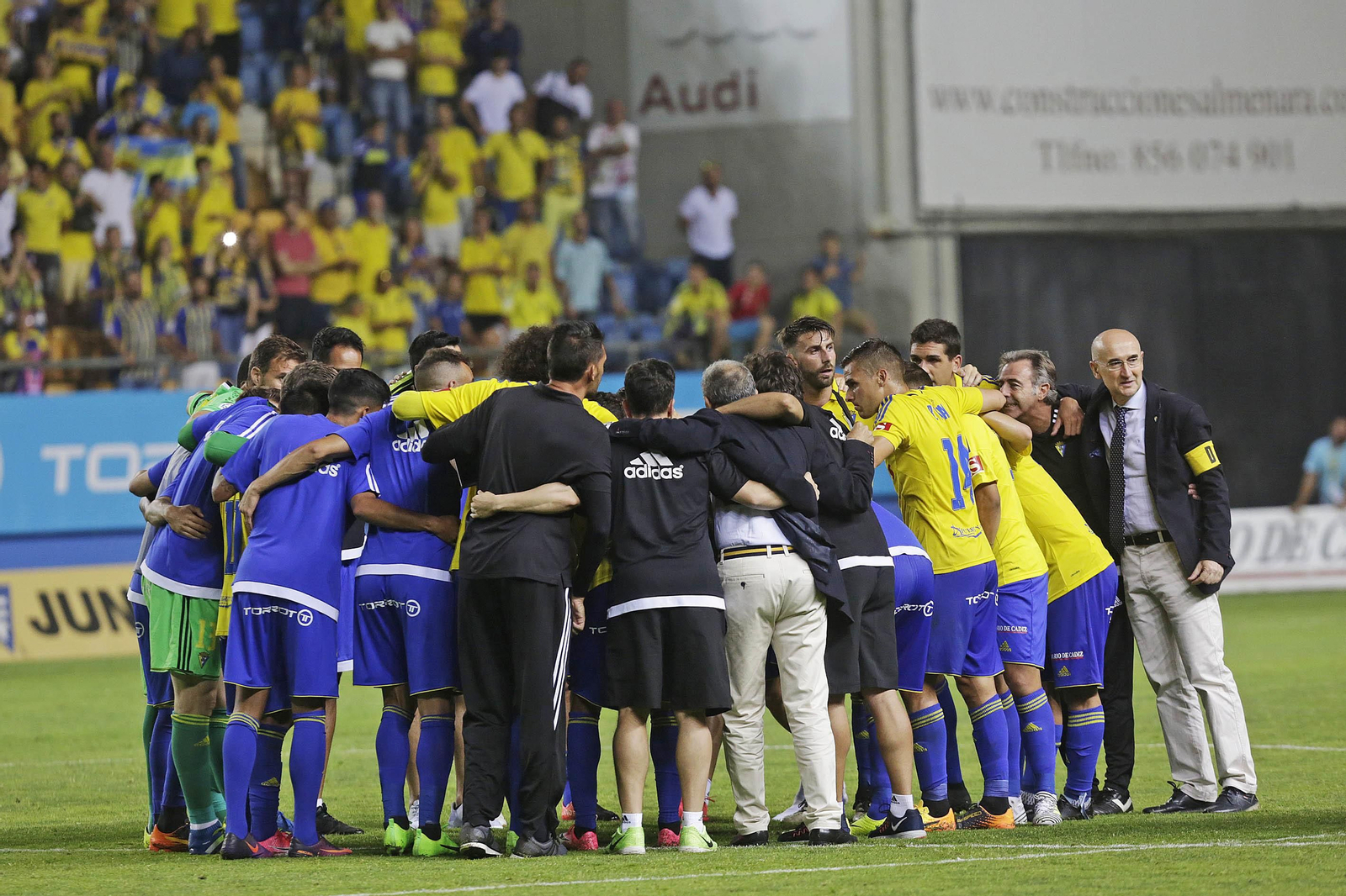 Las imágenes del Cádiz-Tenerife del playoff