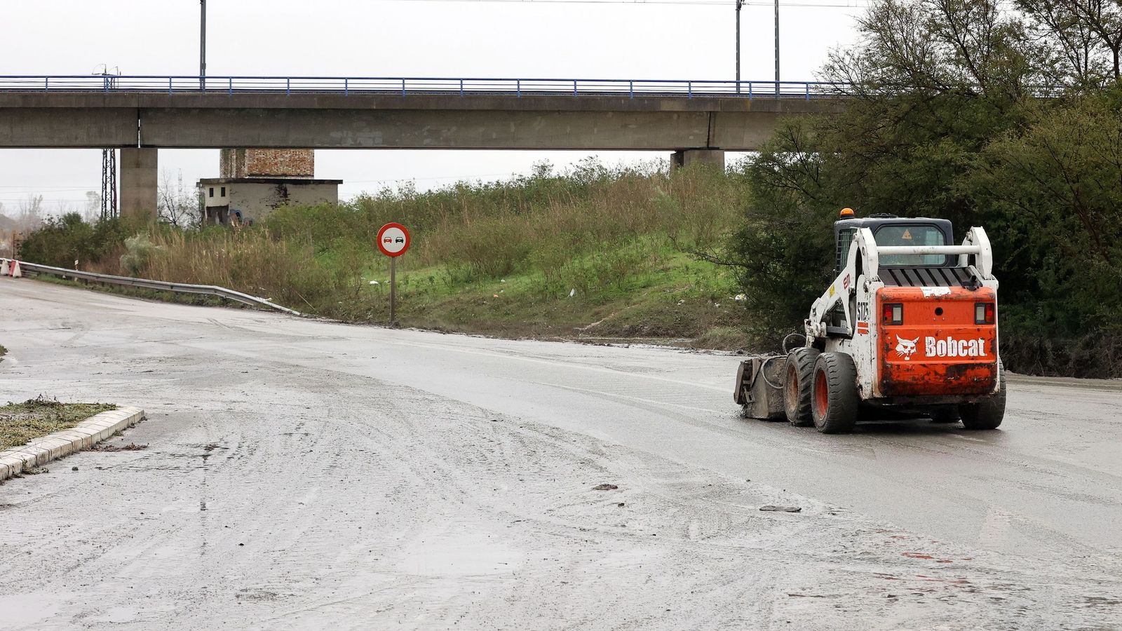 Ruta por la zona rural inundada de Jerez