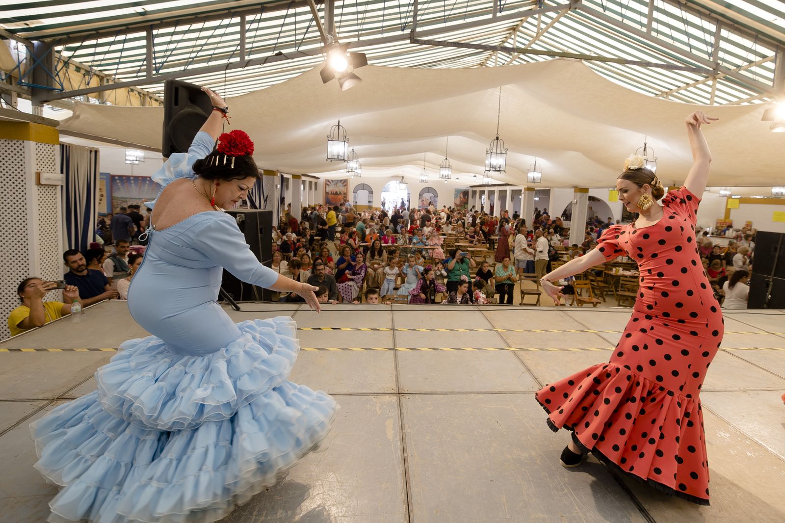 Primer día de la feria del Puerto de Santa María en imágenes