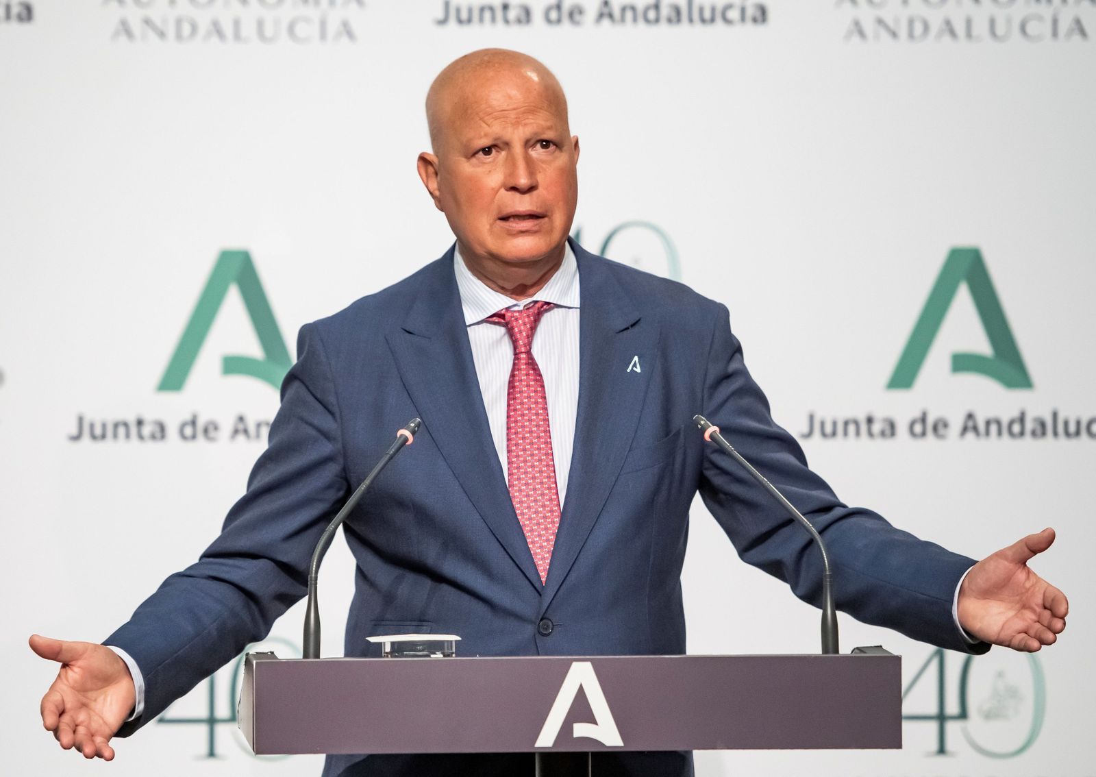 El consejero de Educación, Javier Imbroda.