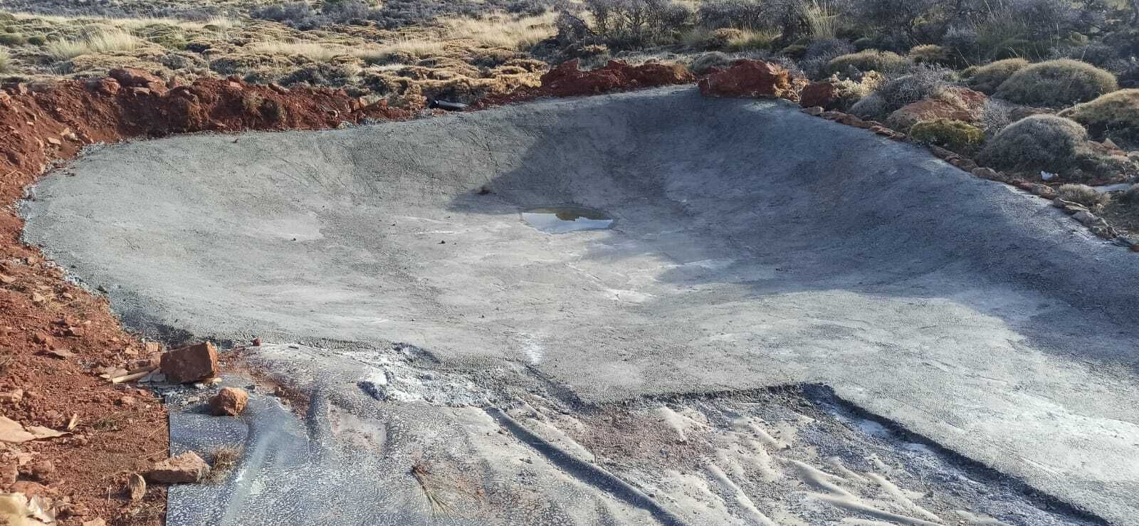 Dalías rehabilita cinco balsas en desuso